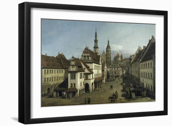 The Market Place, Pirna, 1753-54-Bernardo Strozzi-Framed Giclee Print