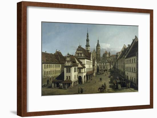 The Market Place, Pirna, 1753-54-Bernardo Strozzi-Framed Giclee Print