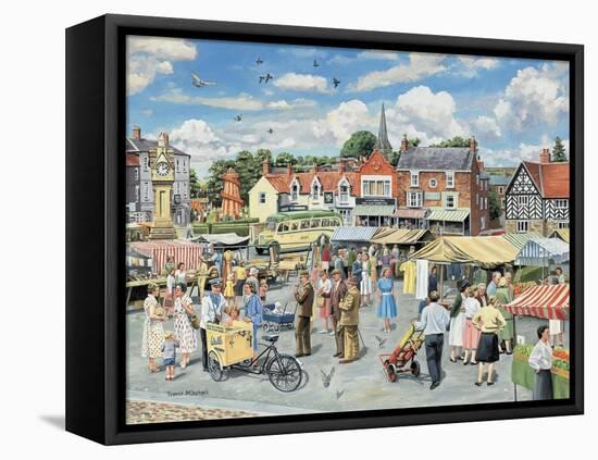 The Market Place-Trevor Mitchell-Framed Premier Image Canvas