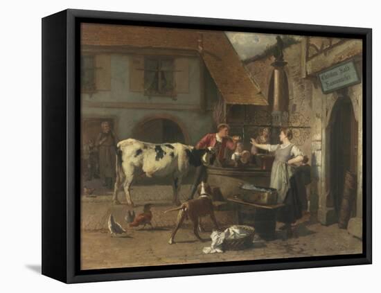 The Market Square-Theodore Gerard-Framed Premier Image Canvas