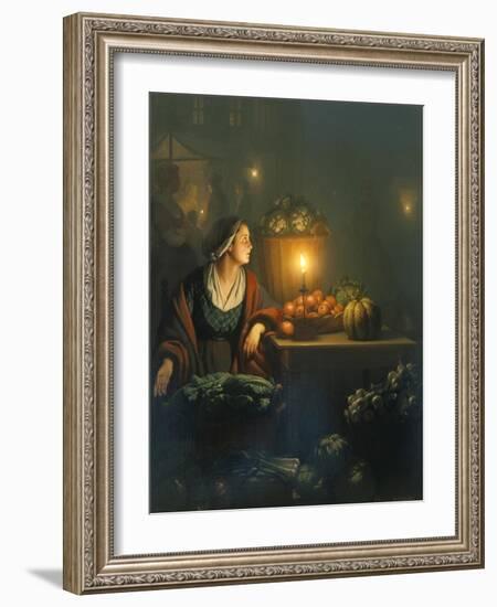 The Market Stall-Petrus van Schendel-Framed Giclee Print