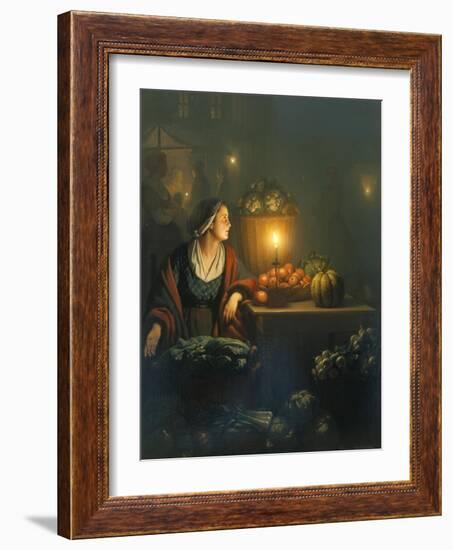 The Market Stall-Petrus van Schendel-Framed Giclee Print