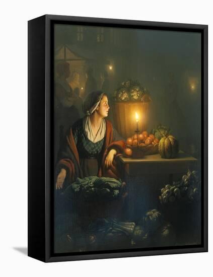 The Market Stall-Petrus van Schendel-Framed Premier Image Canvas