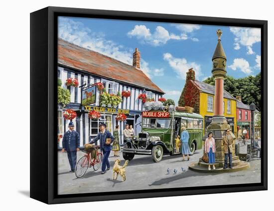 The Marketplace-Trevor Mitchell-Framed Premier Image Canvas