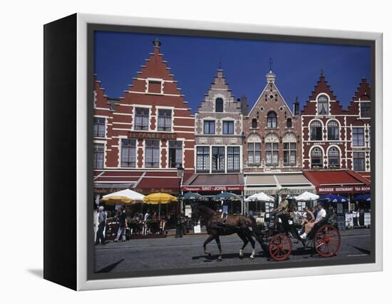 The Markt, Bruges, Belgium-Alan Copson-Framed Premier Image Canvas