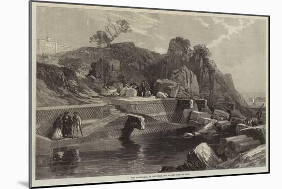 The Marmorata, on the Tiber, the Ancient Port of Rome-null-Mounted Giclee Print