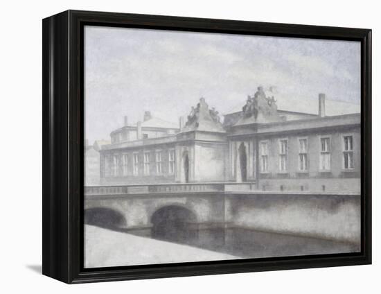 The Marmorbroen, Christiansborg Palace, Copenhagen-Vilhelm Hammershoi-Framed Premier Image Canvas