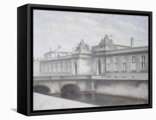 The Marmorbroen, Christiansborg Palace, Copenhagen-Vilhelm Hammershoi-Framed Premier Image Canvas