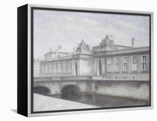 The Marmorbroen, Christiansborg Palace, Copenhagen-Vilhelm Hammershoi-Framed Premier Image Canvas