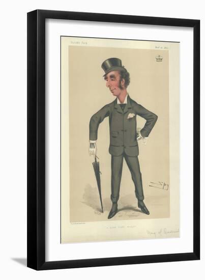 The Marquess of Queensbury-Sir Leslie Ward-Framed Giclee Print