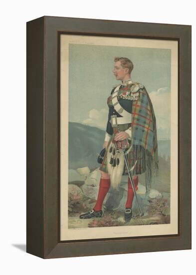 The Marquess of Tullibardine-Sir Leslie Ward-Framed Premier Image Canvas