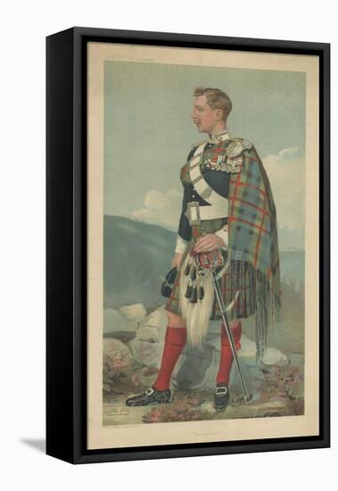 The Marquess of Tullibardine-Sir Leslie Ward-Framed Premier Image Canvas