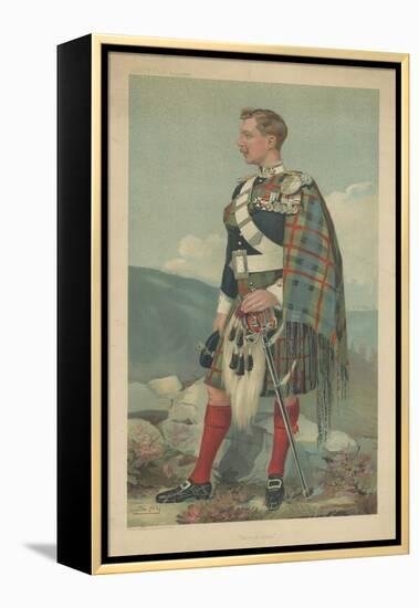 The Marquess of Tullibardine-Sir Leslie Ward-Framed Premier Image Canvas