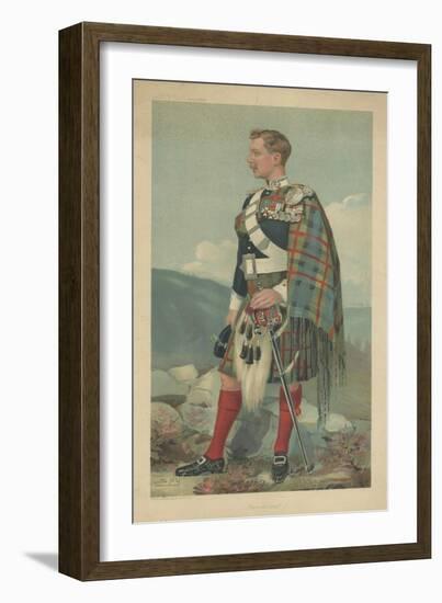 The Marquess of Tullibardine-Sir Leslie Ward-Framed Giclee Print