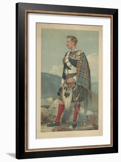 The Marquess of Tullibardine-Sir Leslie Ward-Framed Giclee Print