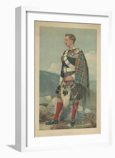 The Marquess of Tullibardine-Sir Leslie Ward-Framed Giclee Print