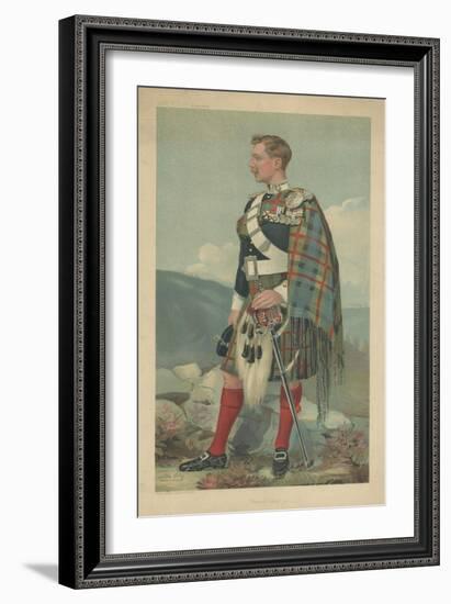 The Marquess of Tullibardine-Sir Leslie Ward-Framed Giclee Print