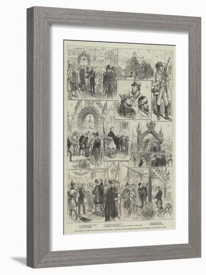 The Marquis of Lorne and Princess Louise in Canada-Charles Robinson-Framed Giclee Print