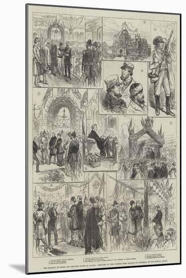 The Marquis of Lorne and Princess Louise in Canada-Charles Robinson-Mounted Giclee Print
