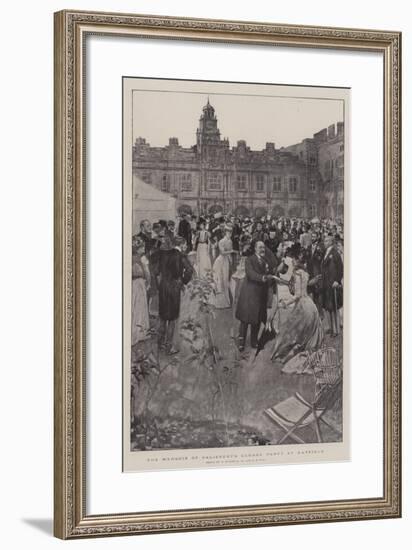 The Marquis of Salisbury's Garden Party at Hatfield-William Hatherell-Framed Giclee Print