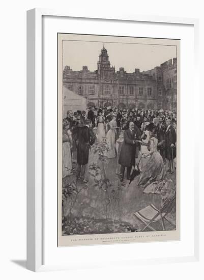 The Marquis of Salisbury's Garden Party at Hatfield-William Hatherell-Framed Giclee Print