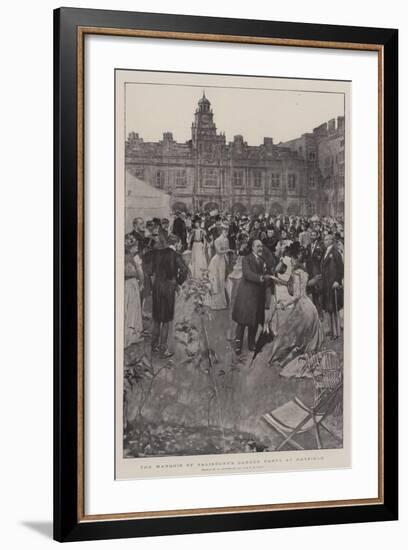 The Marquis of Salisbury's Garden Party at Hatfield-William Hatherell-Framed Giclee Print