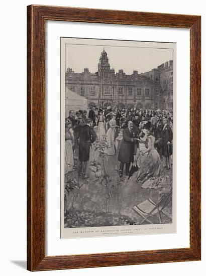 The Marquis of Salisbury's Garden Party at Hatfield-William Hatherell-Framed Giclee Print