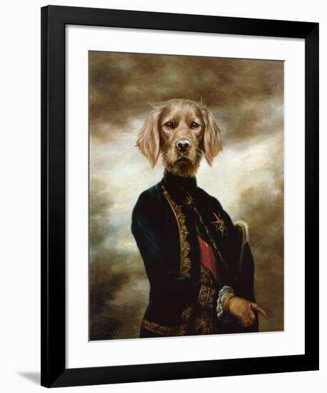 The Marquis-Thierry Poncelet-Framed Art Print