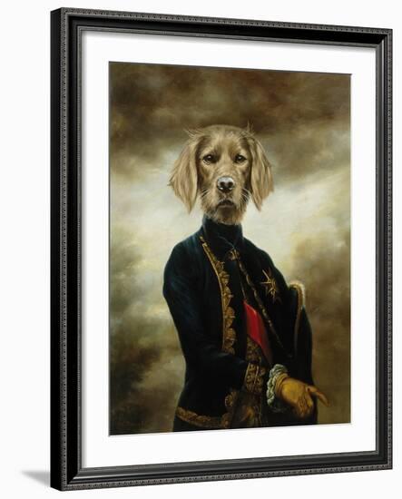 The Marquis-Thierry Poncelet-Framed Giclee Print