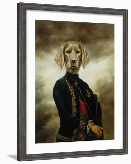 The Marquis-Thierry Poncelet-Framed Giclee Print