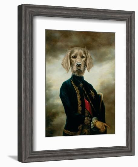 The Marquis-Thierry Poncelet-Framed Art Print