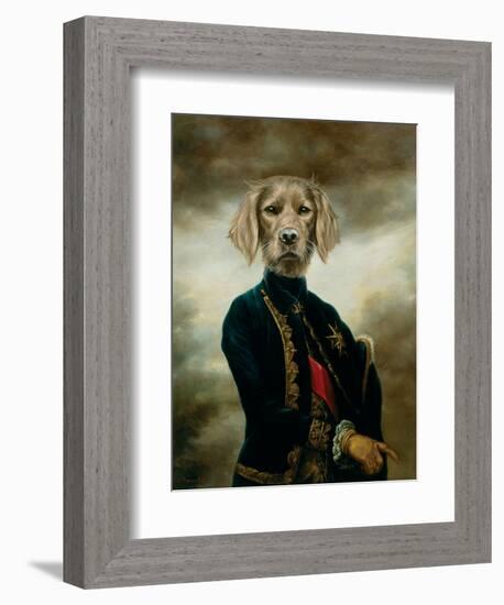 The Marquis-Thierry Poncelet-Framed Art Print