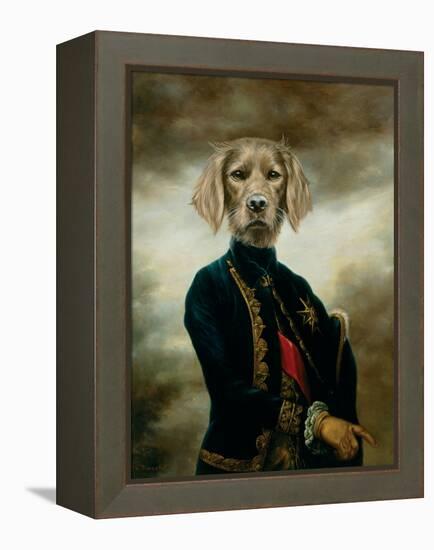 The Marquis-Thierry Poncelet-Framed Stretched Canvas