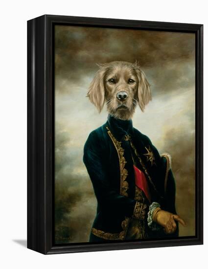 The Marquis-Thierry Poncelet-Framed Stretched Canvas