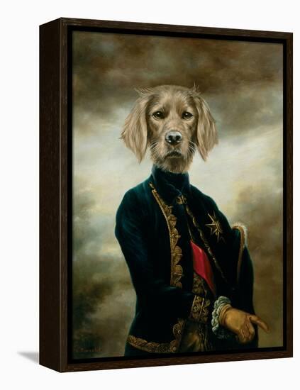 The Marquis-Thierry Poncelet-Framed Stretched Canvas