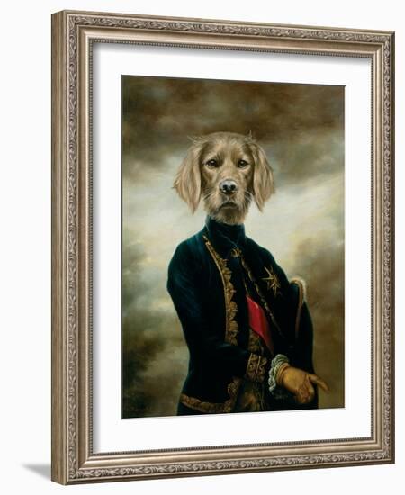 The Marquis-Thierry Poncelet-Framed Art Print