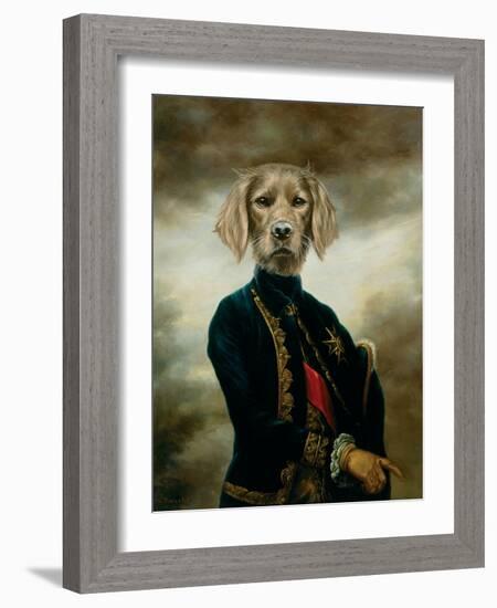 The Marquis-Thierry Poncelet-Framed Art Print