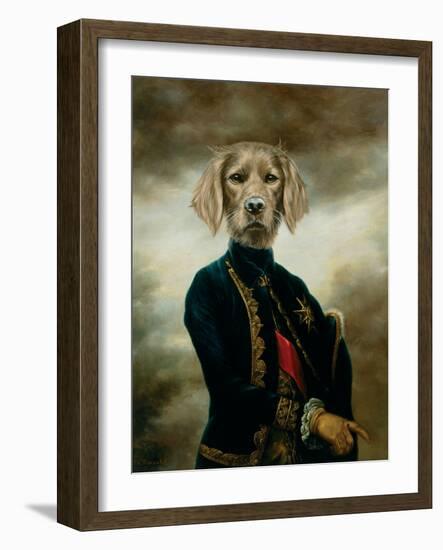 The Marquis-Thierry Poncelet-Framed Art Print