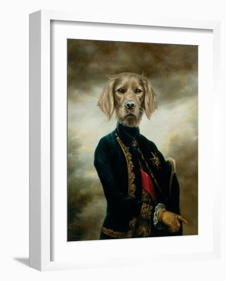 The Marquis-Thierry Poncelet-Framed Art Print