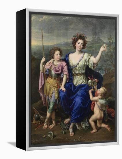 The Marquise De Seignelay and Two of Her Sons, 1691-Pierre Mignard-Framed Premier Image Canvas