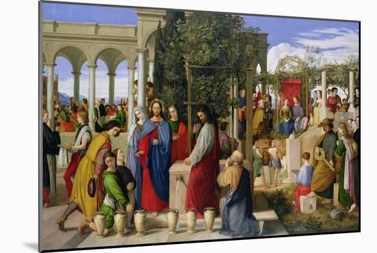 The Marriage at Cana, 1819-Julius Schnorr von Carolsfeld-Mounted Giclee Print