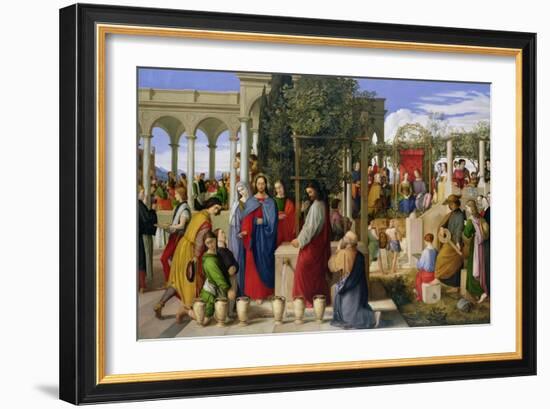 The Marriage at Cana, 1819-Julius Schnorr von Carolsfeld-Framed Giclee Print