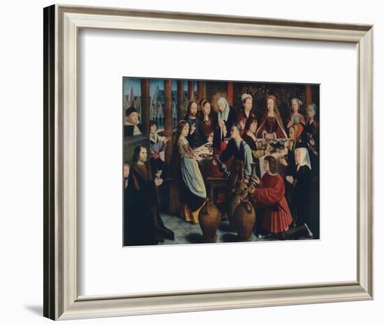 'The Marriage at Cana', c1500-Gerard David-Framed Giclee Print