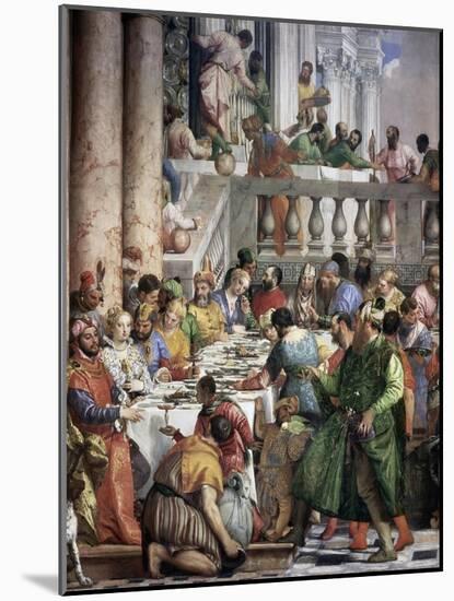 The Marriage at Cana-Paolo Veronese-Mounted Giclee Print