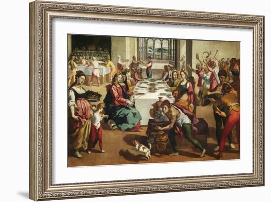 The Marriage at Cana-Andrea Boscoli-Framed Giclee Print