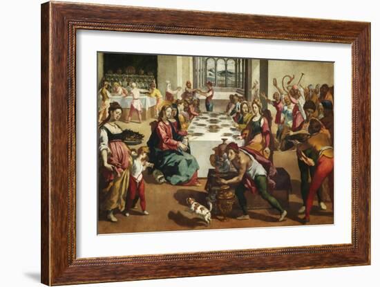 The Marriage at Cana-Andrea Boscoli-Framed Giclee Print