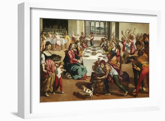 The Marriage at Cana-Andrea Boscoli-Framed Giclee Print