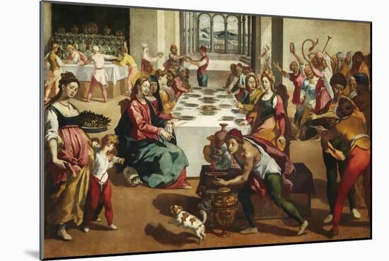 The Marriage at Cana-Andrea Boscoli-Mounted Giclee Print