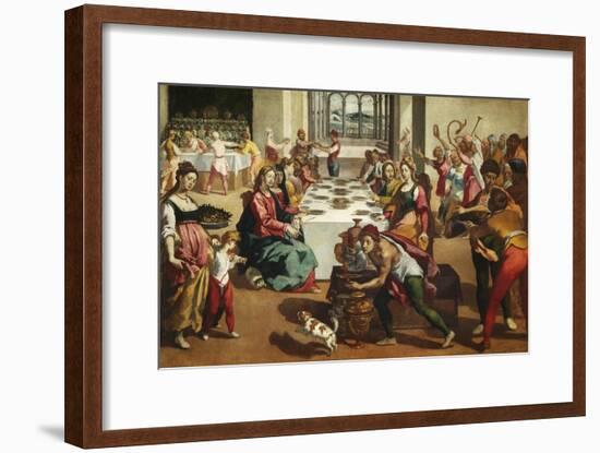 The Marriage at Cana-Andrea Boscoli-Framed Giclee Print