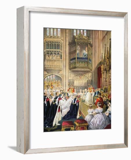 The Marriage at St George's Chapel-null-Framed Giclee Print